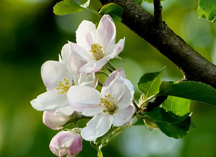 Apfelblüten, Titel 1 für den Meditationsabend internationaler Frauentag